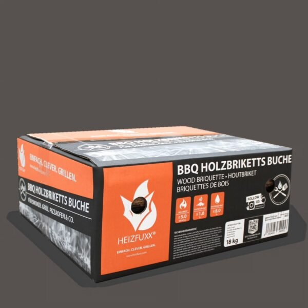 BBQ-Buchenholzbriketts 54 x 18 kg