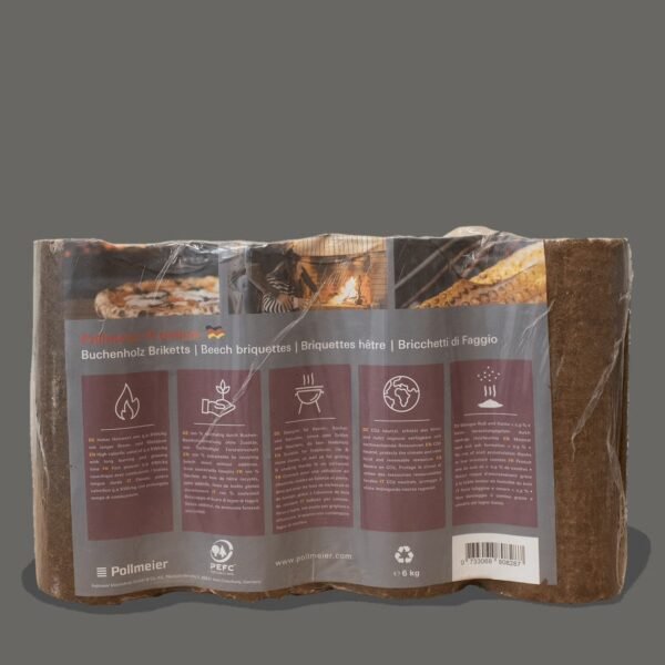 Premium Buchenholz Briketts 160 x 6 kg