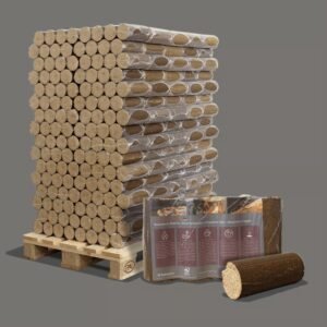 Premium Buchenholz Briketts 160 x 6 kg