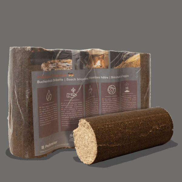 Premium Buchenholz Briketts 160 x 6 kg
