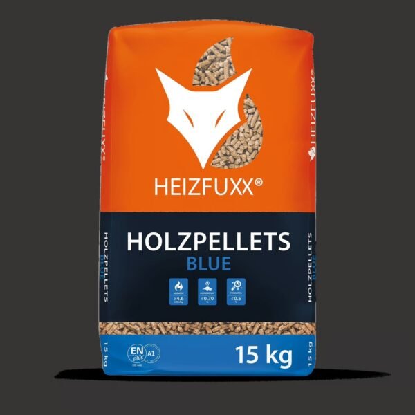 1 Palette – Holzpellets Blue ENplus A1/ 15kg x 65 Sack 975kg
